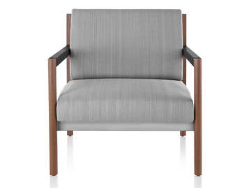 BRABO - Fabric armchair with armrests by Herman Miller - view 2